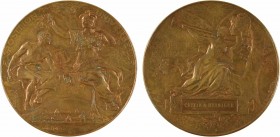 Bottée (L.) : Exposition Universelle de Paris, 1889 Paris

SUP+. Bronze, 63,0 mm, 110,00 g, 12 h

Corne d'abondance

Exemplaire d'aspect légèrem...