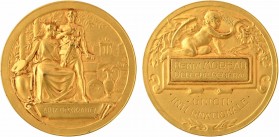 Cantillon (E.) : Union Nationale des Arts Décoratifs, s.d

SPL. Bronze doré, 50,0 mm, 48,66 g, 12 h

Carré

Splendide exemplaire attribué au rev...