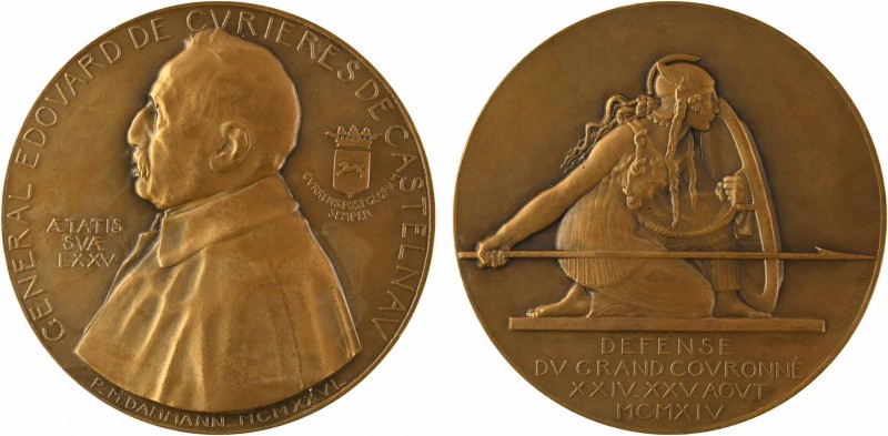 Dammann (P.-M.) : Défense du Grand Couronné, 1914 Paris

SPL. Bronze, 67,0 mm,...