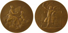 Daniel-Dupuis (J.-B.) : la Monnaie de Paris à l'Exposition Universelle, 1900 Paris

SUP+. Bronze, 50,5 mm, 59,00 g, 12 h

Corne d'abondance