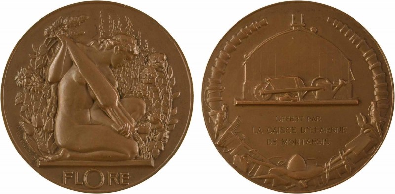 Delannoy (M.) : Flore, s.d. Paris

SPL. Bronze, 50,0 mm, 65,00 g, 12 h

Corn...