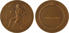 Dubois (A.) : prix de l'École de Musique, 1923 Paris

SPL. Bronze, 69,0 mm, 155,50 g, 12 h

Corne d'abondance

Attribution au revers