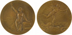Exbrayat (E.-V.) : Le Petit Parisien, s.d

SUP+. Bronze, 50,0 mm, 61,40 g, 12 h

Sans différent sur la tranche