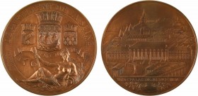 Lagrange (J.) : inauguration du Palais de Justice de la seine, 1874 Paris

SPL. Bronze, 75,0 mm, 193,20 g, 12 h

Abeille

Splendide exemplaire l...