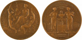Lamourdedieu (R.) : Élection du président Raymond Poincaré (au sénateur Mougeot), 1913 Paris

SPL. Bronze, 73,0 mm, 163,80 g, 12 h

Corne d'abonda...