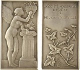 Mouchon (E.) : Génie à la tablette (Société Industrielle de l'Est), 1924 Paris

SPL. Argent, 53,5 mm, 35,42 g, 12 h

(Corne)1

Splendide plaquet...