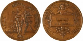 Pillet (C.) : Prix de la Société Nationale des Sciences et Arts Industriels, 1886 (1893) Paris

SUP+. Bronze, 63,0 mm, 99,00 g, 12 h

Corne d'abon...
