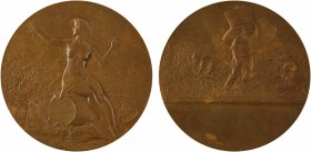 Prud'homme (G.) : La vigne, s.d. Paris

SUP+. Bronze, 50,0 mm, 54,50 g, 12 h

Corne d'abondance