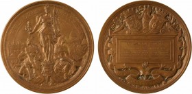 Soldi (E.) : Association des étudiants de Paris, 1892 Paris

SPL. Bronze, 70,0 mm, 177,90 g, 12 h

Corne d'abondance