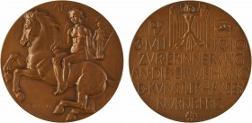 Allemagne, inauguration du Künstlerhaus à Nuremberg, par Heilmaier, 1910

SPL. Bronze, 70,0 mm, 127,08 g, 12 h