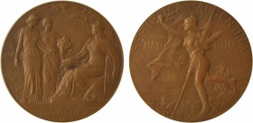 Argentine, centenaire de l'indépendance, par Lefèbvre, 1910

SPL. Bronze, 58,0 mm, 83,20 g, 12 h

Triangle