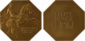Autriche, première exposition internationale de chasse à Vienne, par Müllner, 1910

SUP. Bronze, 70,0 mm, 100,50 g, 12 h

Différent (trèfle) sur l...