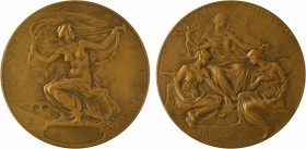 Belgique, Exposition Universelle de Liège, par Paul Dubois, 1905

SPL. Bronze, 70,0 mm, 127,80 g, 12 h