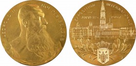 Belgique, Exposition Internationale d'Anvers, 1907

SUP+. Bronze doré, 59,0 mm, 73,50 g, 12 h

Très léger nettoyage pour cet exemplaire d'aspect s...
