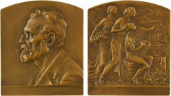 Belgique, hommage à Charles Lejeune, par Paul Dubois, 1909

SPL. Bronze, 64,5 mm, 109,90 g, 12 h

Splendide exemplaire livré dans une boîte carton...