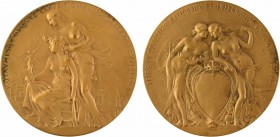 Belgique, Exposition Universelle de Bruxelles, par Paul Dubois, 1910

SUP+. Bronze, 70,5 mm, 125,50 g, 12 h

Superbe exemplaire livré dans une boî...