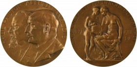 Belgique, Enseignement technique du Hainaut, par Paul Dubois, 1911

SPL. Bronze, 60,0 mm, 91,55 g, 12 h