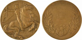 Belgique, Exposition Internationale de Gand, par Carl de Cock, 1913

SPL. Bronze, 56,0 mm, 68,18 g, 12 h
