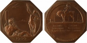 Belgique, Exposition Internationale d'Anvers, par Dupon, 1930

SPL. Bronze, 80,5 mm, 177,40 g, 12 h

Différent J. FONSON sur la tranche