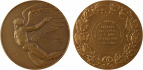 Belgique, Icare, challenge Fernand Bouillon, 1951 Bruxelles

SPL. Bronze, 70,0 mm, 140,50 g, 12 h

Avec le différent FISCH sur la tranche