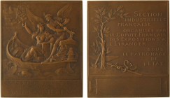 États-Unis, Exposition universelle internationale de Saint-Louis, par Louis Bottée, 1904 Paris

SPL, R. Bronze, 74,0 mm, 135,40 g, 12 h

Corne d'a...