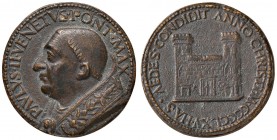 Paolo II (1464-1471) - Medaglia fusa emessa nel 1455 - Hil. 738 RRRR 21,83 grammi. 3,3 cm.
SPL

For information on shipments and exports outside th...
