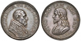 Alessandro VII (1655-1667) - Medaglia Anno I - Mis. 526 RR In argento. 14,70 grammi. 3,1 cm.
qSPL-SPL

For information on shipments and exports out...