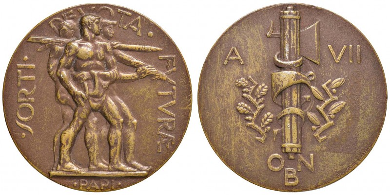 Regno d'Italia - Medaglia ONB 1929 20,24 grammi. Opus Lorioli. 4,0 cm.
qSPL

...