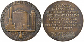 Regno d'Italia - Medaglia ristrutturazione senato 1939 146,34 grammi. Opus Mistruzzi. 8,0 cm.
SPL

For information on shipments and exports outside...