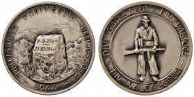 Val d'Ossola - Medaglia commemorativa 1944 20,75 grammi. In metallo argentato. 3,6 cm.
SPL-FDC

For information on shipments and exports outside th...