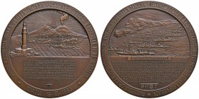 Repubblica Italiana - Medaglia per il centenario della marina militare Italiana 1961 560,00 grammi. Stupenda medaglia. 11,0 cm.
FDC

For informatio...