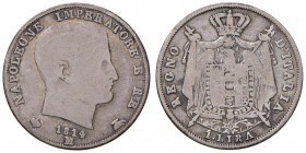 Napoleone I Re d'Italia – Milano (1805-1814) - Lira 1814 - Gig. 171A R
MB-BB

For information on shipments and exports outside the Italian territor...