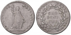 Napoli – Repubblica Napoletana (1799-1799) - 1/2 Piastra da 12 Carlini - Gig. 2 RR
qBB

For information on shipments and exports outside the Italia...