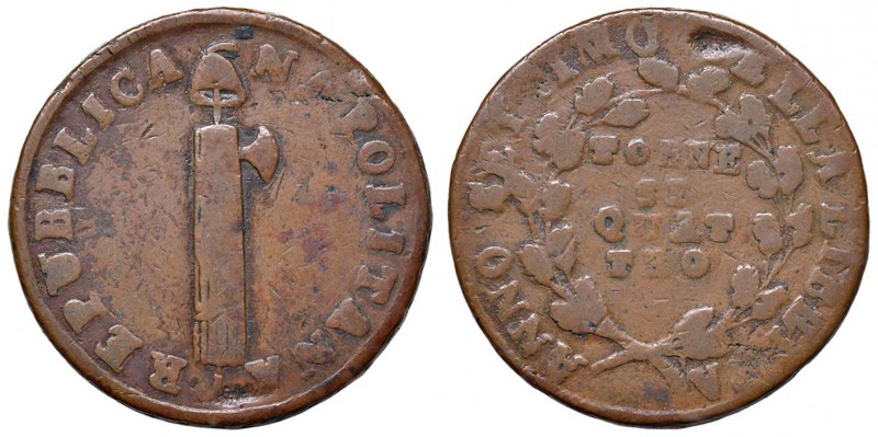 Napoli – Repubblica Napoletana (1799-1799) - 4 Tornesi - Gig. 5 C
qBB

For in...