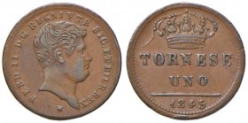 Napoli – Ferdinando II (1830-1859) - Tornese 1845 - Gig. 288 R
BB-SPL

For information on shipments and exports outside the Italian territory, plea...
