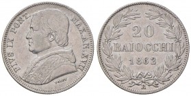 Roma – Pio IX (1846-1870) - 20 Baiocchi 1862 An. 17 - Gig. 102 C
BB-SPL

For information on shipments and exports outside the Italian territory, pl...