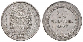Bologna – Pio IX (1846-1870) - 10 Baiocchi 1847 An. I - Gig. 110 R
qSPL

For information on shipments and exports outside the Italian territory, pl...