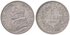 Roma – Pio IX (1846-1870) - Lira 1866 An. XXI - Gig. 296 R
SPL

For information on shipments and exports outside the Italian territory, please read...