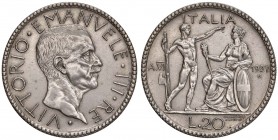 Vittorio Emanuele III (1900-1943) - 20 Lire 1927 Anno VI - Gig. 36 C Pulita.
SPL

For information on shipments and exports outside the Italian terr...