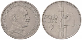 Vittorio Emanuele III (1900-1943) - 2 Lire 1923 - Gig. 105 C Minimi colpetti.
SPL+

For information on shipments and exports outside the Italian te...