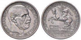 Vittorio Emanuele III (1900-1943) - 2 Lire 1928 esposizione di Milano - Mont. 08 RR Minimo colpetto. Coniato in argento. Di rara apparizione.
SPL+
...