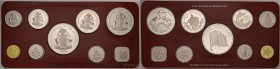 Bahamas - Set 1976 - KM PS14 C In Franklin Mint box. Circa 88 grammi di argento fino. Scatola in discrete condizioni.&nbsp;Scritte a penna sulla confe...