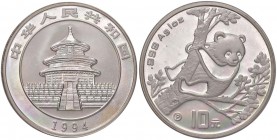 Cina – Repubblica Popolare (1983-2019) - 10 Yuan 1994 RR
PROOF

For information on shipments and exports outside the Italian territory, please read...