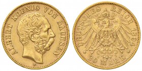 Germania – Albert (1873-1902) - 20 Mark 1894 E - FR. 3842 C
qSPL

For information on shipments and exports outside the Italian territory, please re...