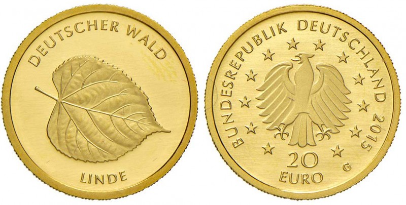 Germania – Repubblica - 20 Euro 2015 G C
PROOF

For information on shipments ...