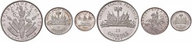 Haiti - 5 + 10 + 25 Gourdes 1967 - KM 67.1, 65.1, 64,1 C
PROOF

For information on shipments and exports outside the Italian territory, please read...