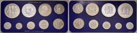 Jamaica - Set 1978 - KM PS16 C In Franklin Mint box. Circa 58 grammi di argento fino. Scatola in discrete condizioni.&nbsp;Scritte a penna sulla confe...