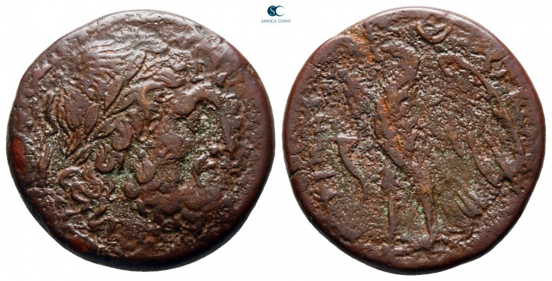 Bruttium. The Brettii circa 214-211 BC. 
Drachm Æ

21 mm., 6,36 g.



nea...