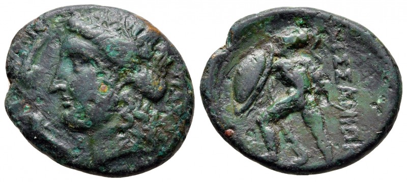 Sicily. Messana circa 310-288 BC. 
Bronze Æ

23 mm., 7,04 g.



very fine...
