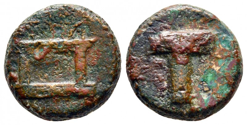 Sicily. Panormos circa 44-36 BC. 
Bronze Æ

15 mm., 4,52 g.



very fine